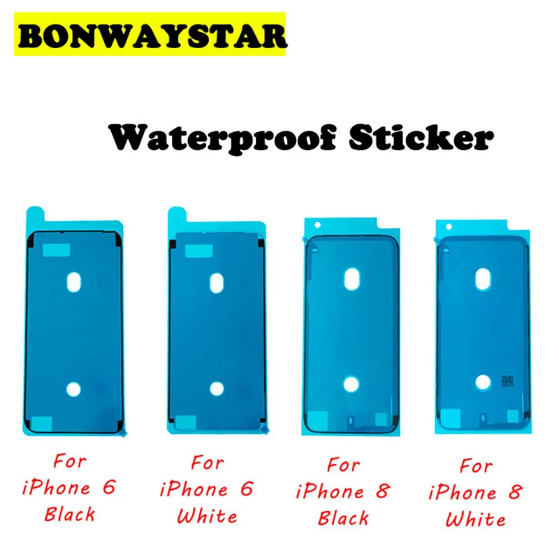 Высококачественная водонепроницаемая клейкая наклейка для iPhone X 7Plus 6splus 3M