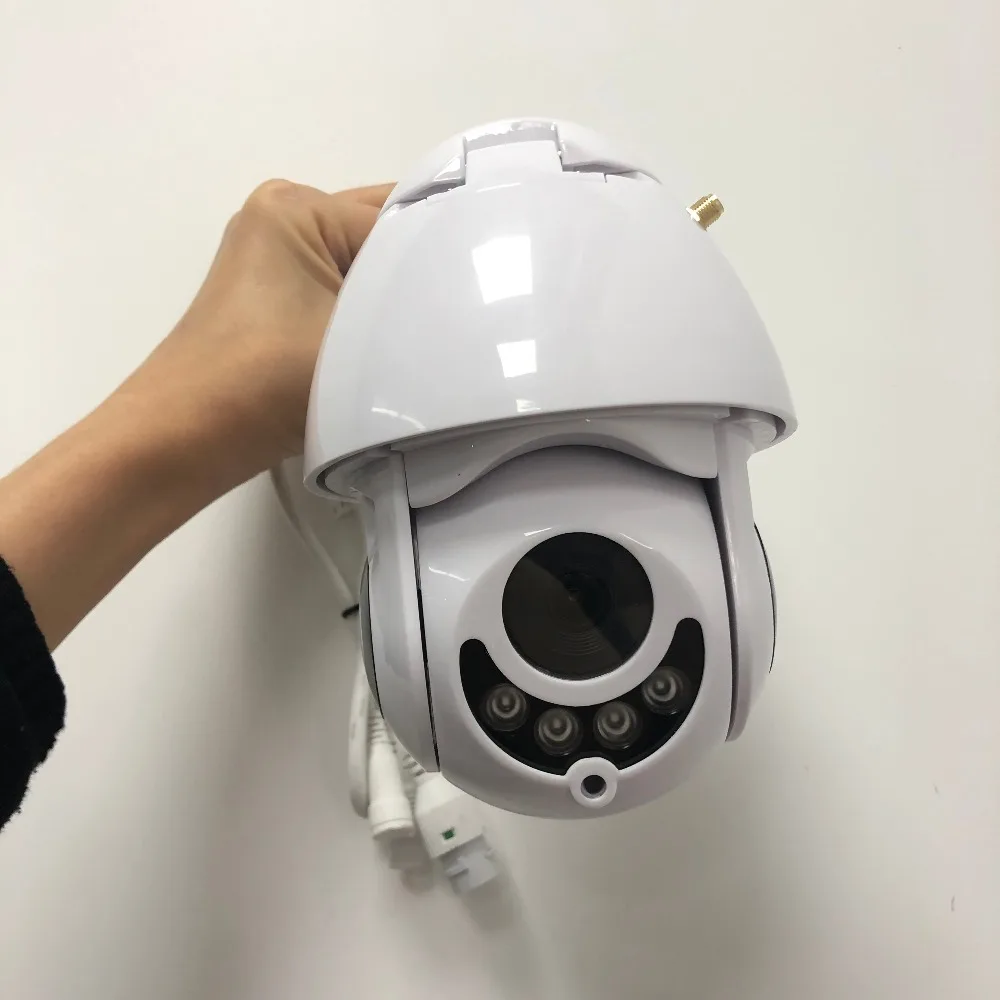 Наружная 1080P беспроводная WiFi камера 5x оптический зум двухсторонняя аудио PTZ Мини скоростная купольная ip-камера безопасности 4 мм/2,8-12 мм объектив icsee