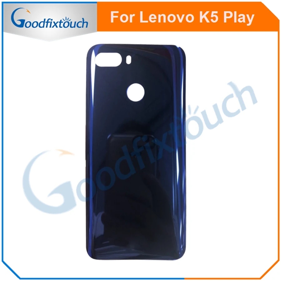 Задняя крышка батарейного отсека для Lenovo K5 Play корпус заднего с клейкой лентой