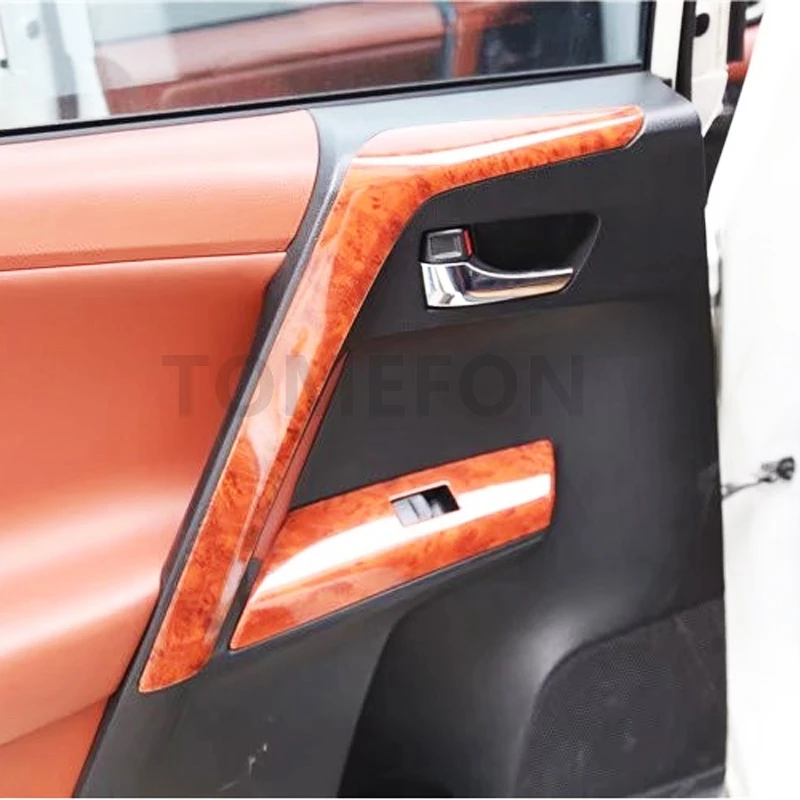 TOMEFON для Toyota RAV4 RAV 4 2013 ABS деревянная краска вентиляционное отверстие оконный переключатель панель приборная панель внутренняя дверь интерьер 17 шт