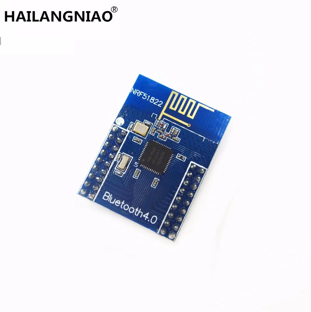 

5 pcs Low Power NRF51822 Wireless Module 2.4G Wireless SOC Single Chip BLE4.0 Bluetooth Network Communication Module