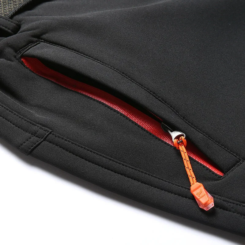 MANLI Зимние флисовые штаны для пеших прогулок мужские осенние брюки уличные