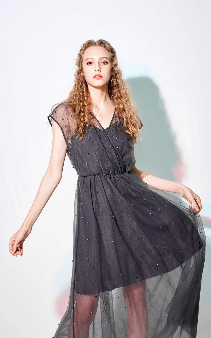 Vero Moda новое женское вечернее платье без рукавов с v-образным вырезом | 31847A505