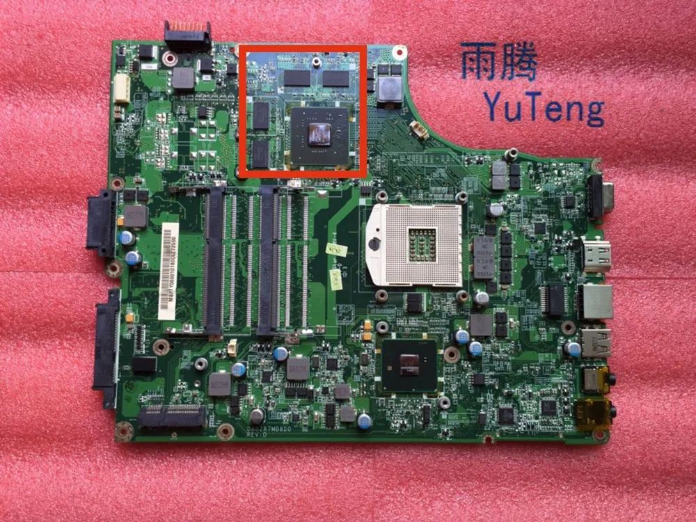 

Материнская плата для ноутбука acer aspire 5745, 5745G, MBR6L06001, DA0ZR7MB8F0, 100% тестовая доставка
