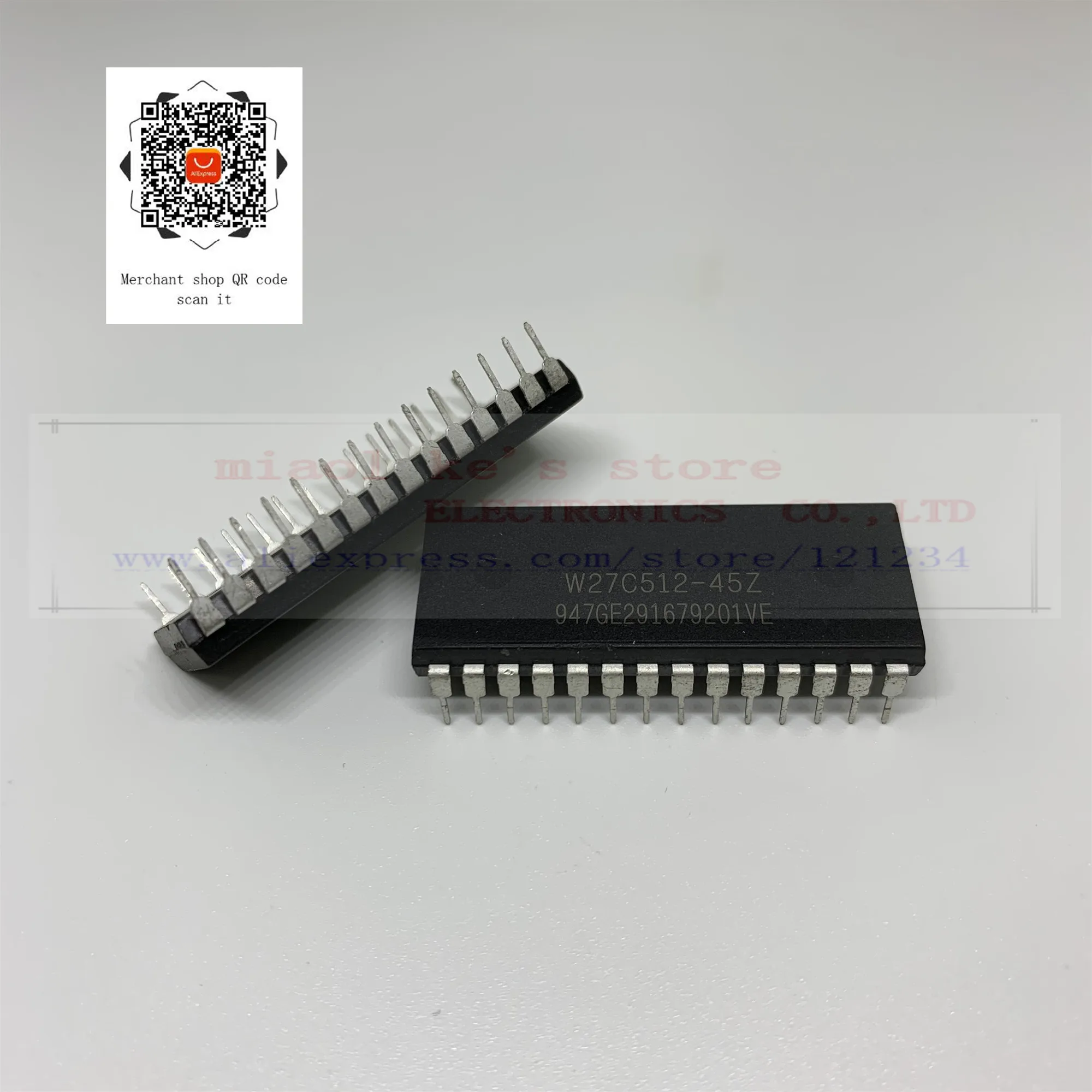 

5PCS/LOT:100% New Original W27C512-45Z W27C512-45 W27C512 27C512 DIP28 - EEPROM memory IC 512Kb (64Kx8) parallel 45ns 28PDIP
