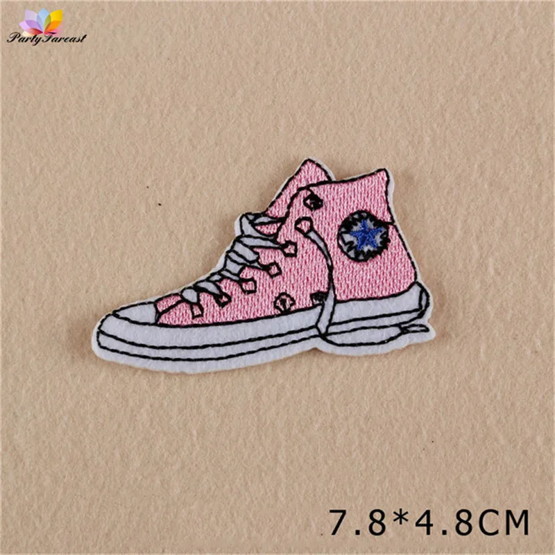 PF Знак Патчи Улыбка Письма Мотив Аппликация Вышивка Утюг-на Шить-на Рюкзак Крышка