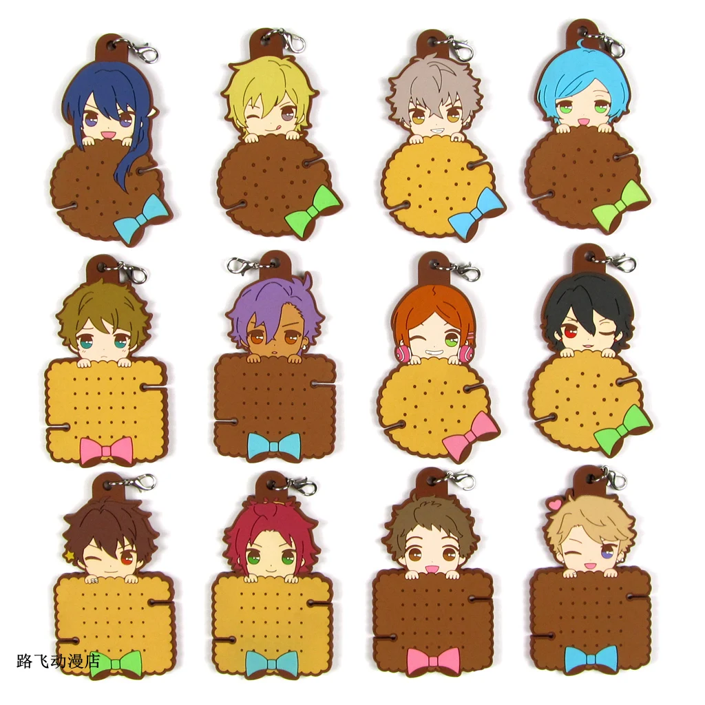 Комплект звезд Akehoshi Subaru Hidaka Hokuto Yuuki Makoto Isara Mao Tenshouin Eichi экшн фигурка аниме