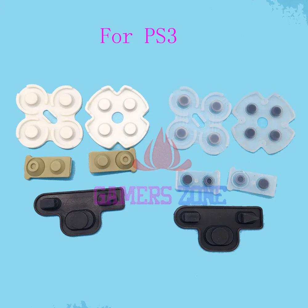 Силиконовый Проводящий резиновый кнопочный коврик для PS3 Sony Playstation PS 3|set buttonset ps3 |