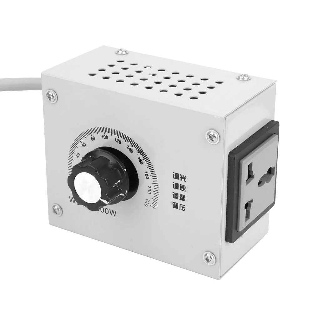 220VAC High Power Controller Motor Speed Dimmer Variable Voltage AU Plug 4000W Light | Обустройство дома