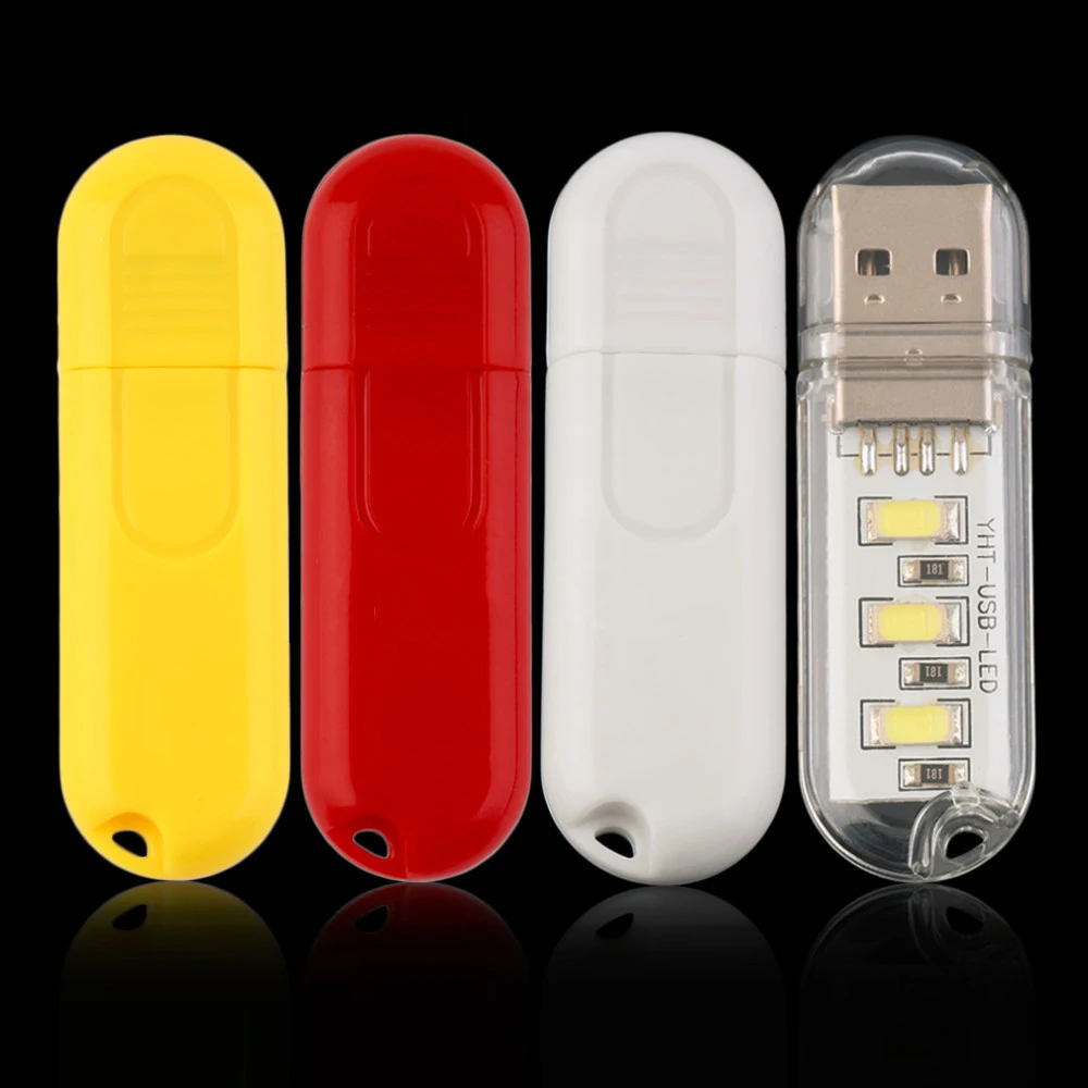 Распродажа Портативный USB светодиодный ночник 5 В настольная лампа для чтения U