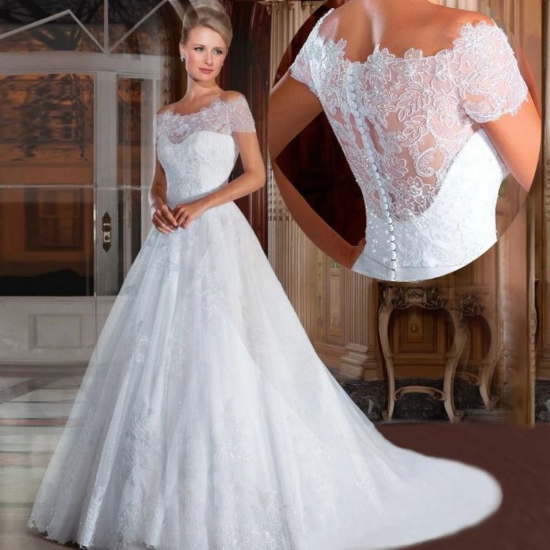 Свадебное платье Новое поступление 2017 года индивидуальный заказ жемчуг Vestidos De