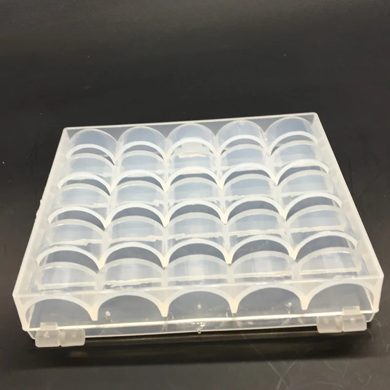 Коробка для хранения катушек с 25 ячейками катушки швейной машинки коробка из