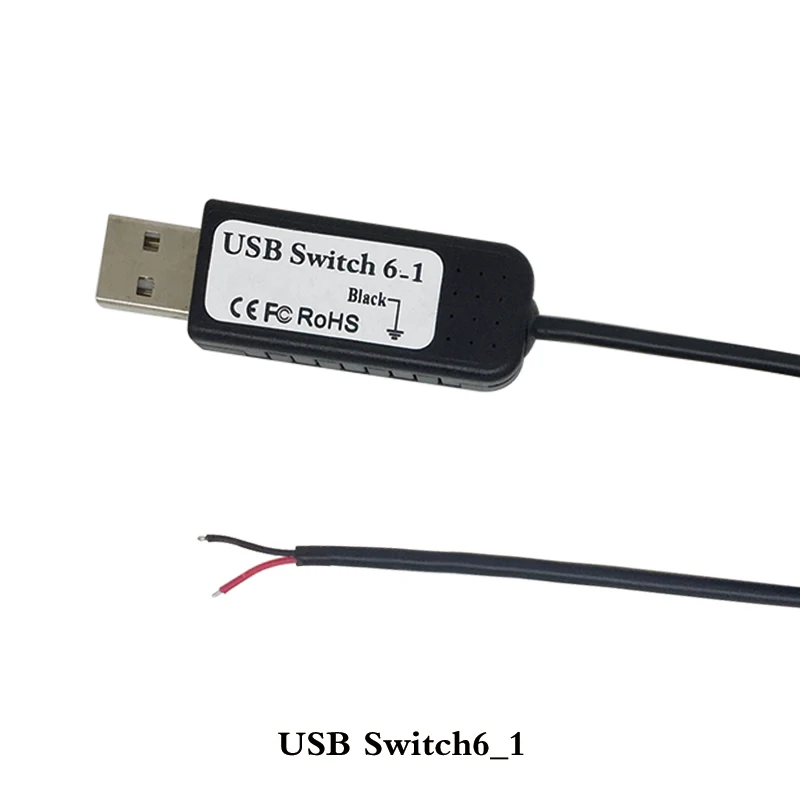2019 горячий DIY Переключатель линии USB кабель можно подключить 1/3/6 шт Различные