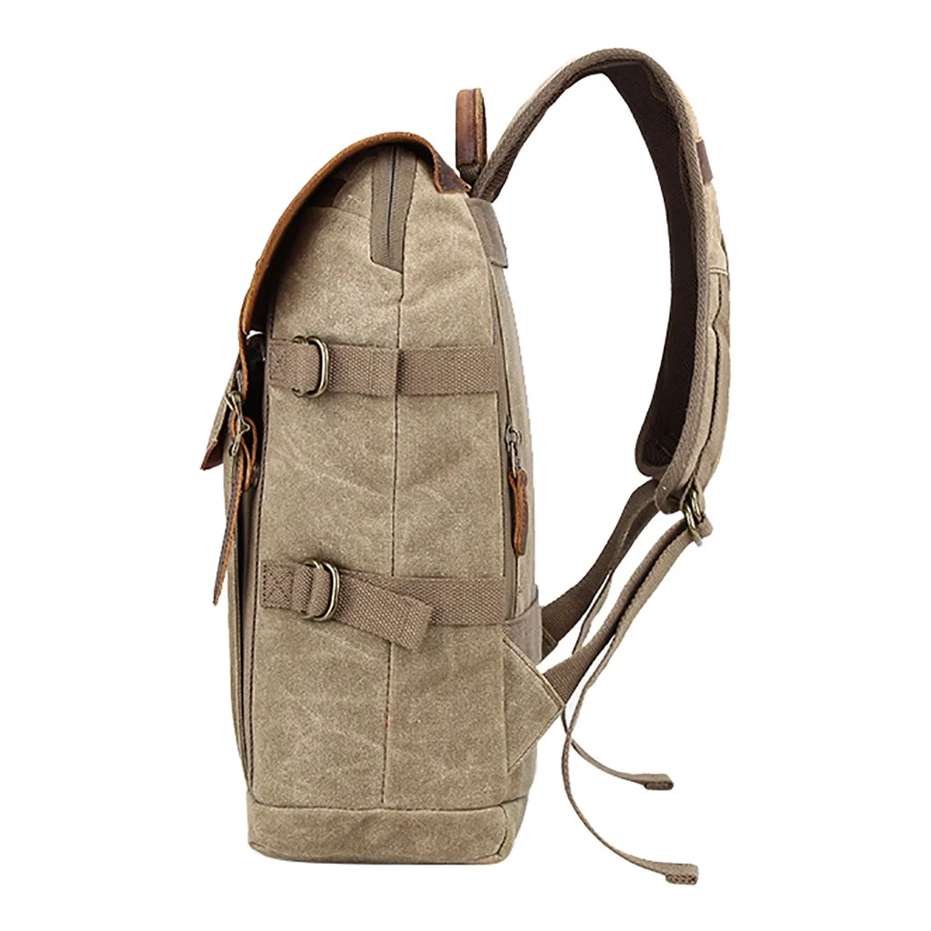 Hot Premium Vintage Photography Backpack Waterproof Canvas Bag for Men Camera Bags Drop Shipping 0312#3 | Электроника