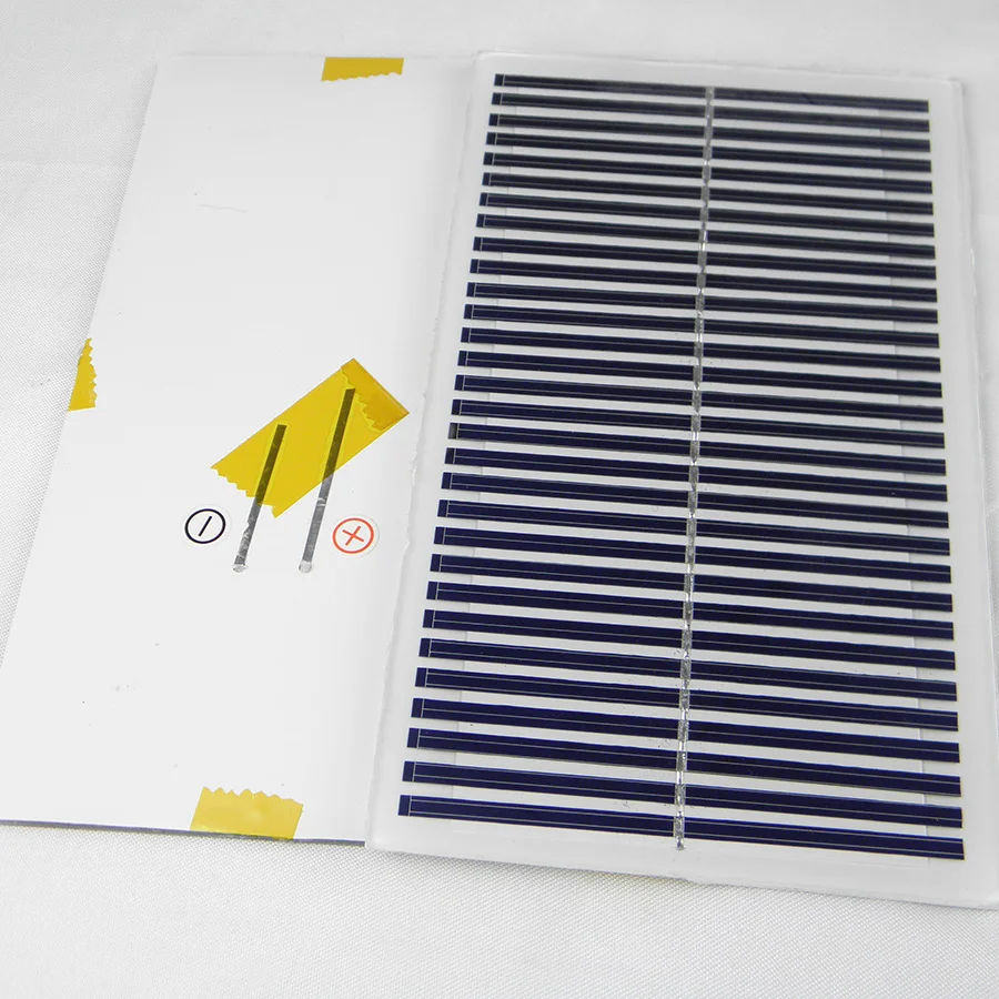 CHANCS Solar Cell 15V 1W Polycrystalline Glass Sealed DIY Panel Kit 155mm×88mm | Обустройство дома