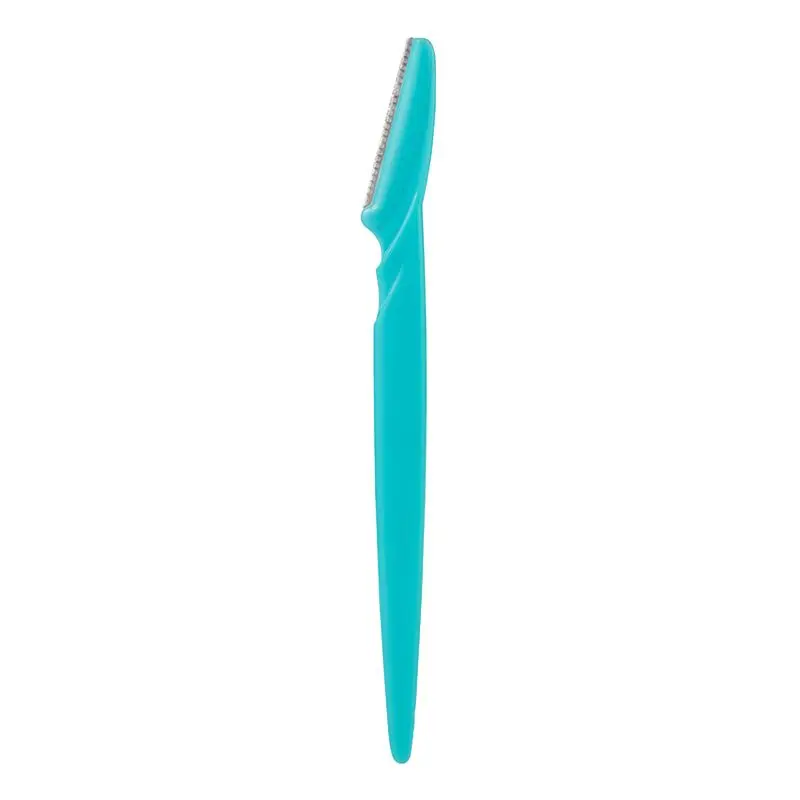 1 pcs blue Женский Триммер для бровей, удаление волос на лице, бритва, эпилятор для бровей, лезвия для бровей, бритва, нож для девушек, макияж, режущий косметический инструмент - Цвет: 1 pcs blue