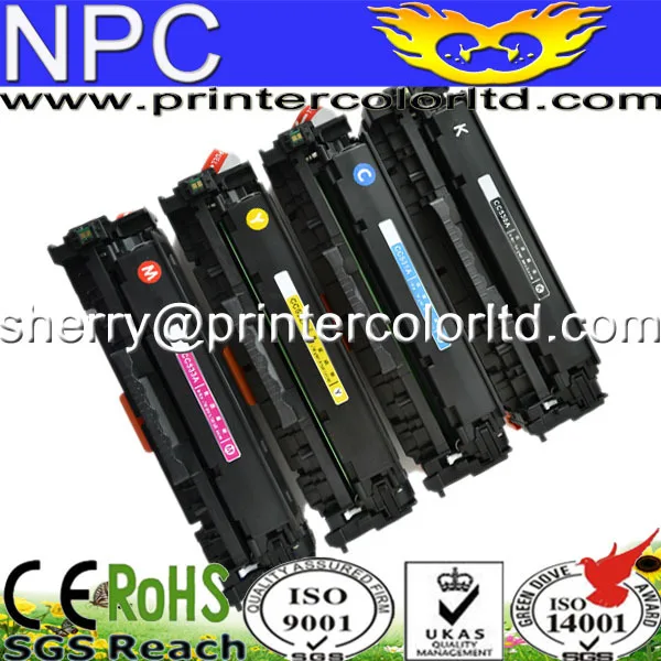 Для HP 304A CC530A CC531A CC532A CC533A цветной тонер картридж для Color LaserJet CM2320 / CP2020 CP2025 (MOQ = 1
