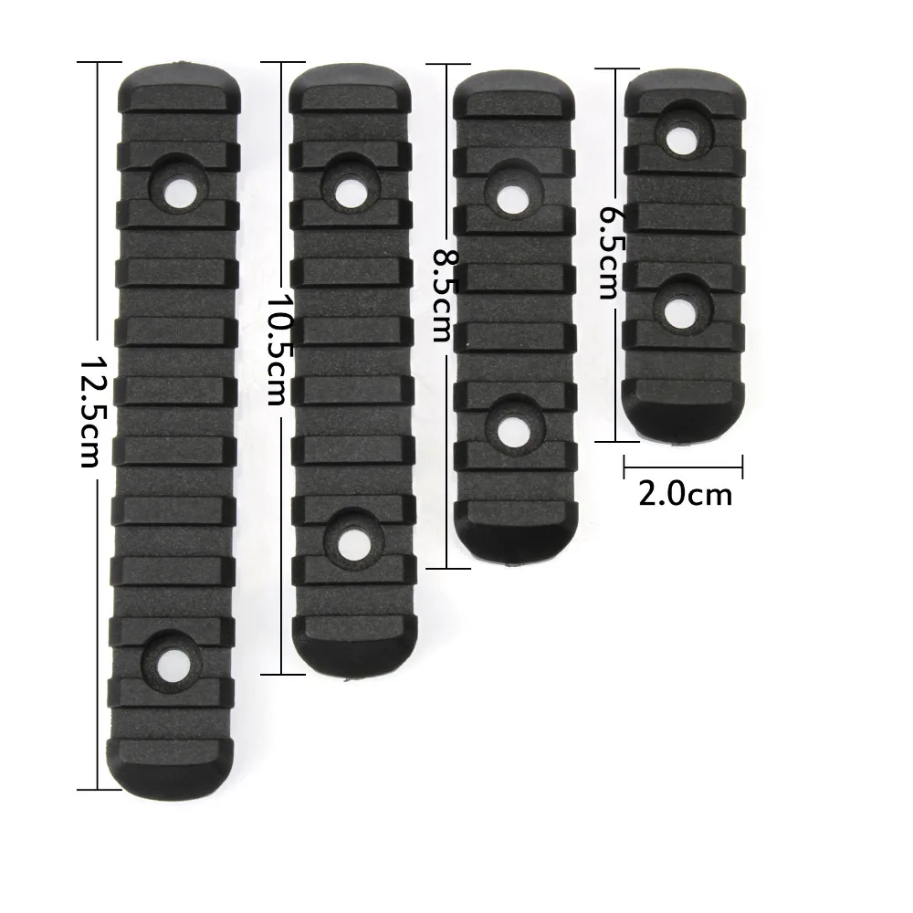 Винтовка полимерный M LOK 20 мм планка Вивера отделение для защита рук Охота