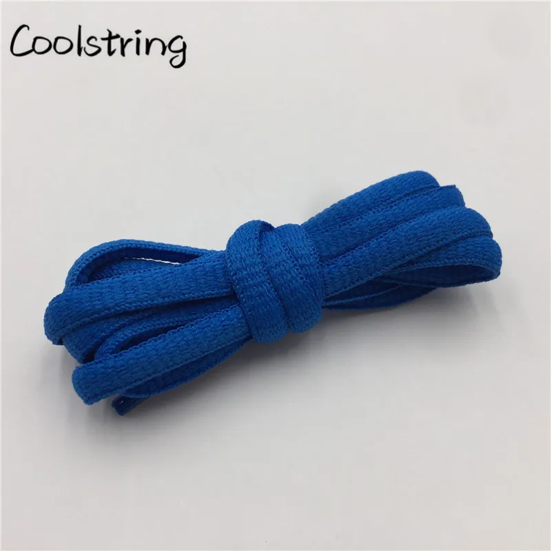 Coolstring Cool 6 мм ширина модные спортивные овальные шнурки кроссовки Ropelaces однотонные баскетбольные шнурки идеальные шнурки для обуви