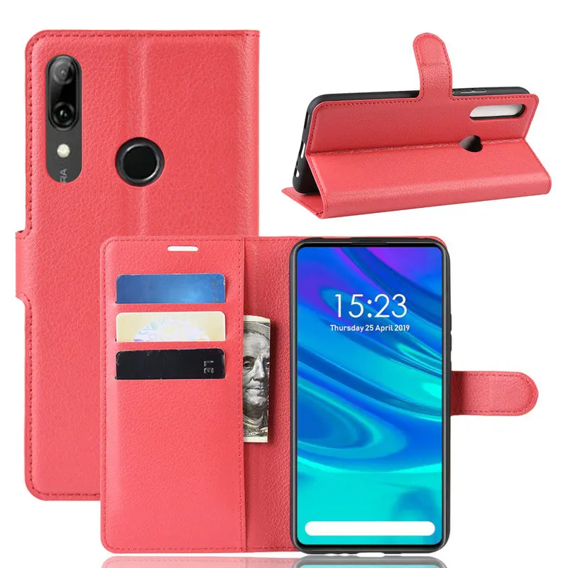 Кожаный чехол-книжка для huawei P Smart Z для huawei Y9 Prime Y9 STK-L21 STK-L22 LTK-LX3 чехол-кошелек