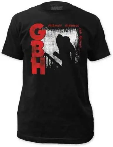 G.b.h. Midnight безумие футболка s m l xl 2xl Фирменная Новинка официальный футболка|brand t
