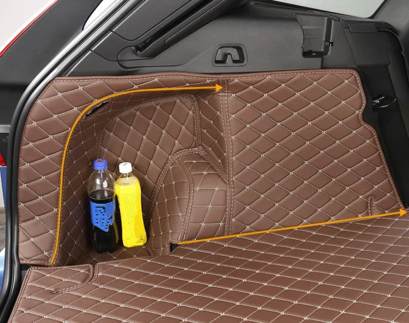 Высококачественные маты! Специальные автомобильные коврики для багажника Volvo XC60