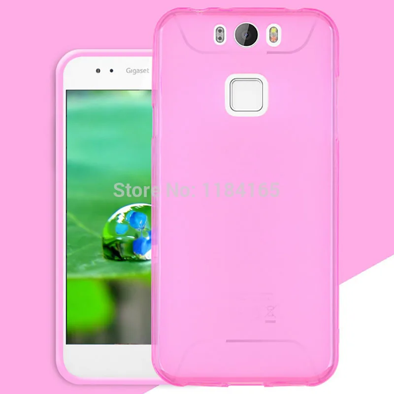 Чехол для gigaset Me Pro/GS57-6/5 5 дюймов ТПУ Мягкий матовый пудинг Противоскользящий