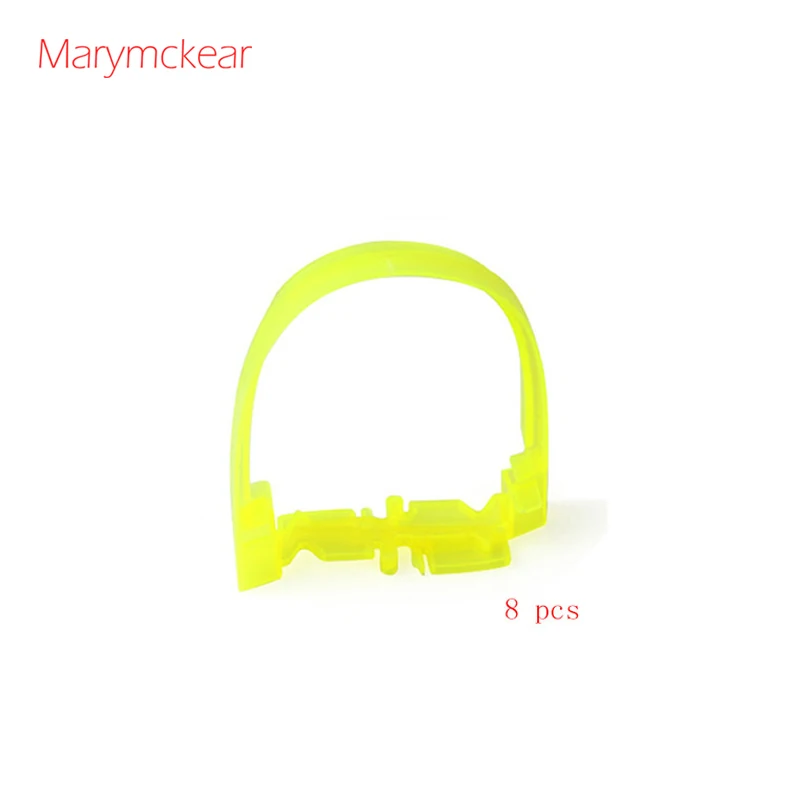 8 pcs Yellow tunnels Туннельные детали сборки Игрушка гоночный трек светится в темноте рельсовый трек автомобиль в 4 цветах детская самодельная игрушка трек Пазлы 6 см в ширину - Цвет: 8 pcs Yellow tunnels