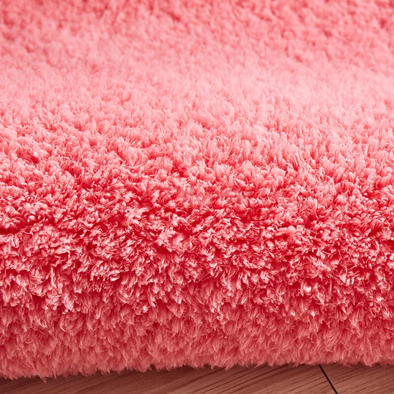 Утолщенный ковер из кожи ягненка диван для гостиной журнальный столик подушка