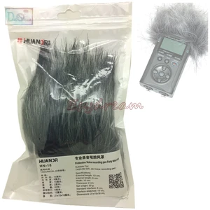 Меховой чехол с профессиональным пыльным микрофоном, чехол для ветрового стекла и ветрового стекла для TASCAM DR-40 DR40, с голосовым управлением, с защитой от ветра и микрофоном