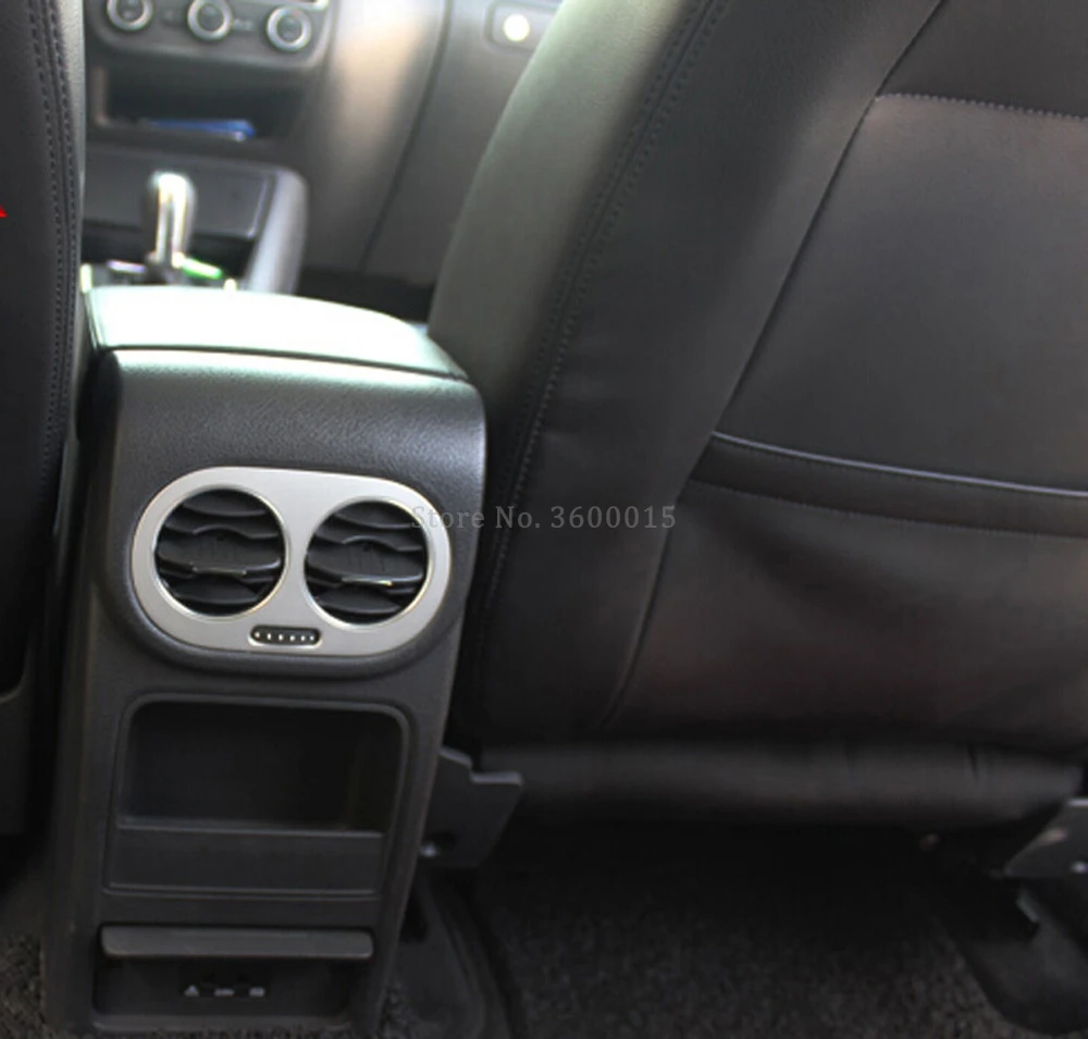 Для Volkswagen Tiguan 2009 2013 2014 2015 матовая навигационная рама заднего сиденья