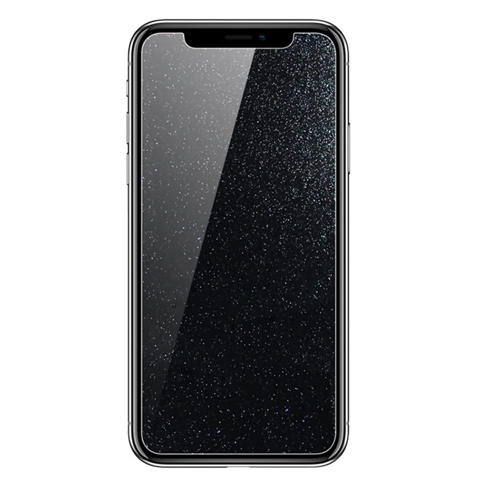 CCDZ 9 H Алмазный Блеск Закаленное стекло пленка для iPhone X XS Максимальная Защита