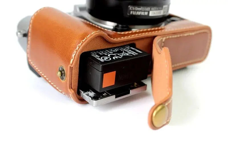 Кожаный получехол для Fuji Fujifilm X T10/XT10/X T10 цифровая камера