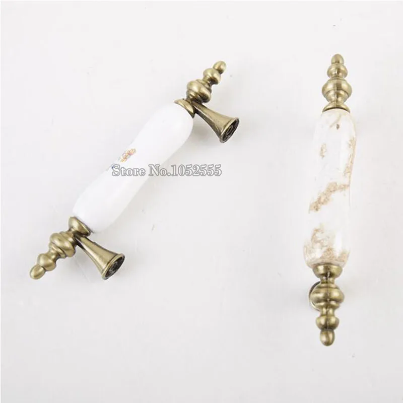 10 шт./Лот керамические ручки для мебели|cabinet handle and knob|handles knobsantique furniture |