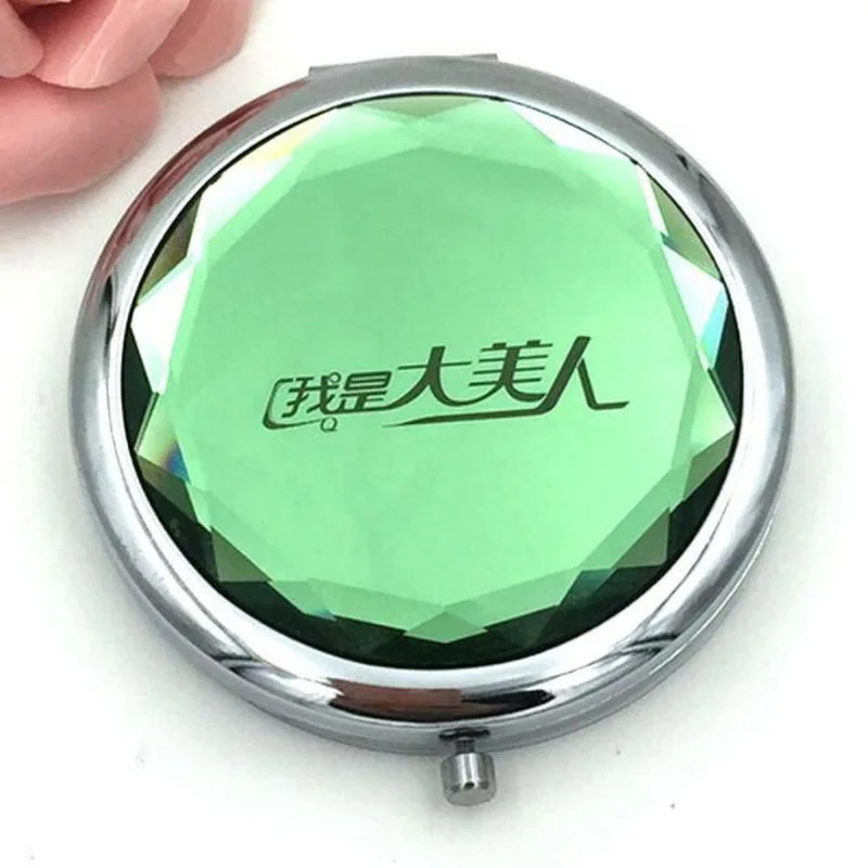 

FREE SHIPPING(100pcs/lot)+Factory Directly Selling Gemstone Compact Mirrors Bridal Shower Favors and Gift