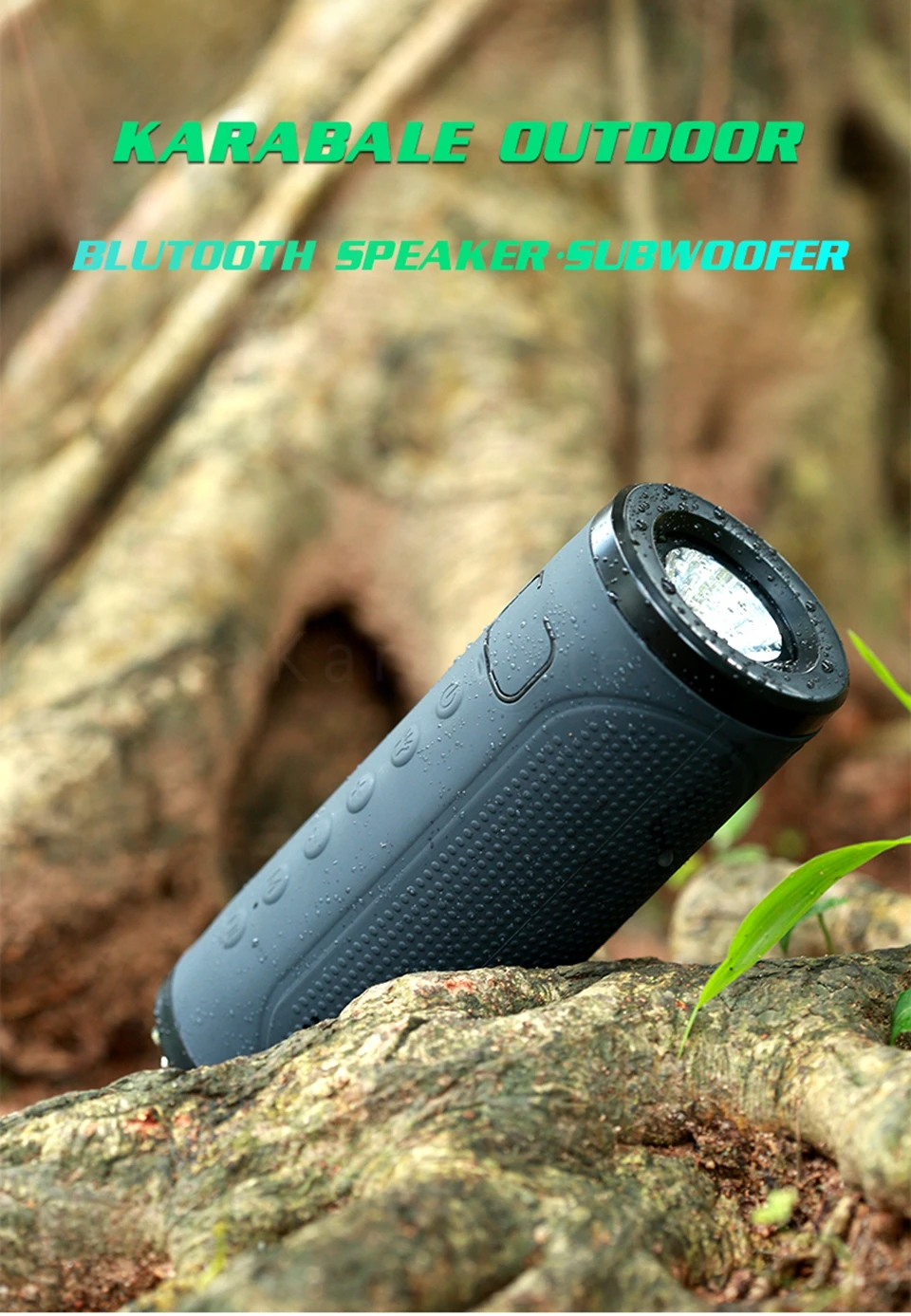 12 Вт супер бас открытый автомобильный Велосипед Bluetooth динамик 5000 мАч power Bank портативная 3D Беспроводная стереоколонка с микрофоном Топ светодиодный светильник