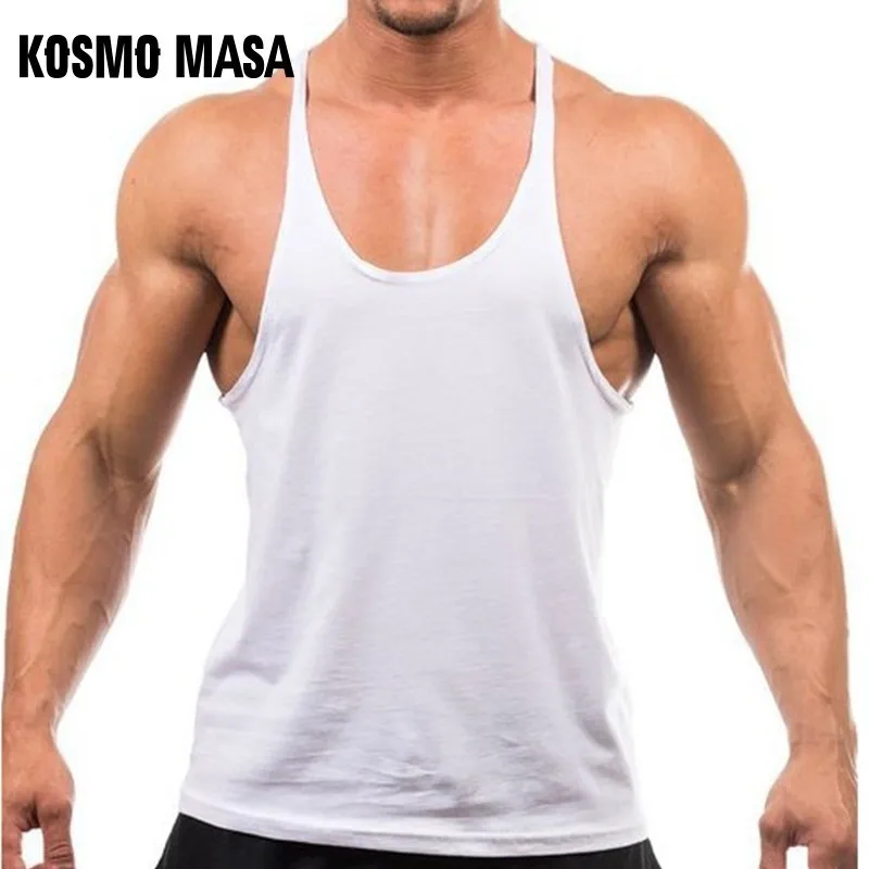 Космо MASA 2019 из хлопка Одежда с овальным вырезом Топ на бретелях для Для мужчин