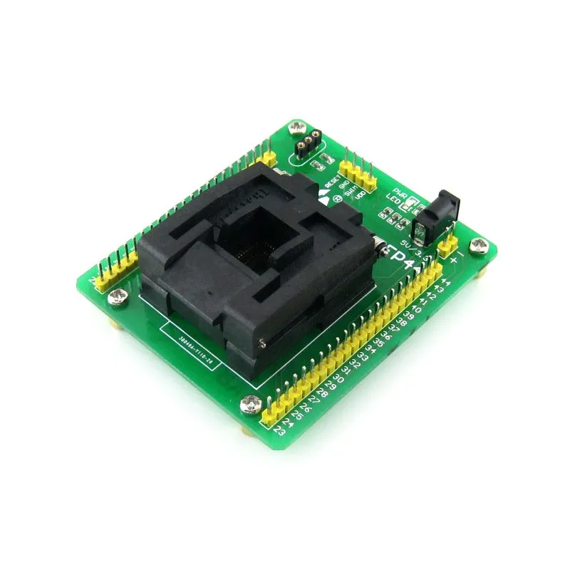 STM8-QFP44 # Programming Adapter IC Test Socket for STM8 QFP44 LQFP44 Package 0.8mm Pitch with SWIM Port | Компьютеры и офис