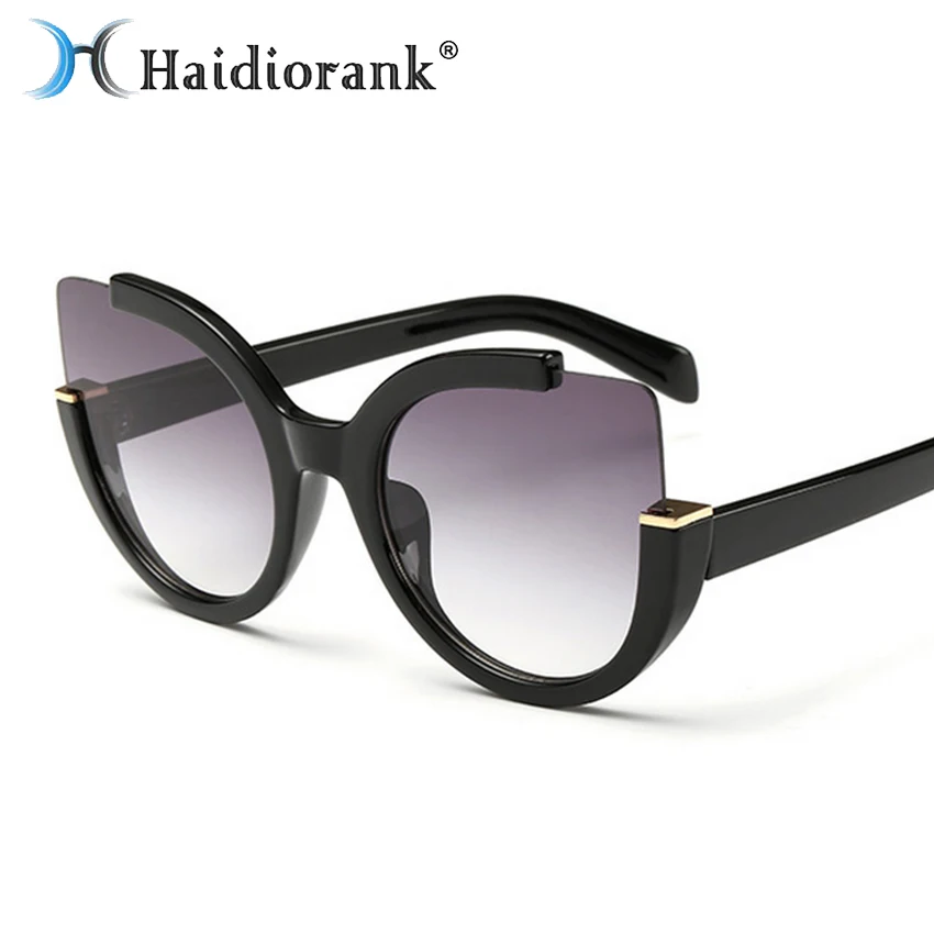 Кошачий глаз солнцезащитные очки женщин Брендовая Дизайнерская обувь 2017
