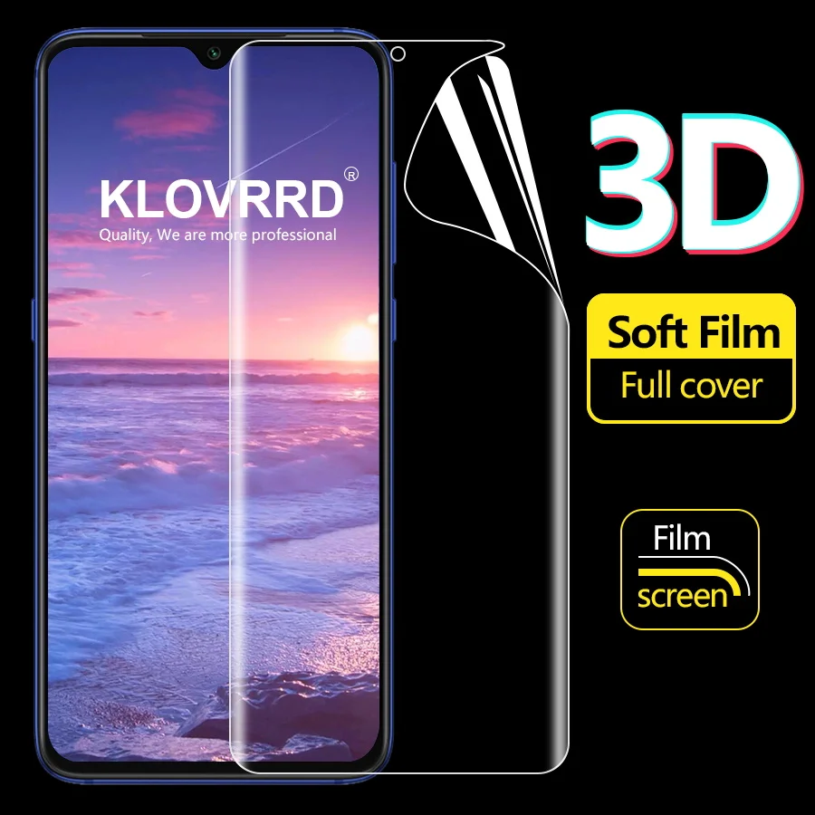 KLOVRRD Защитная пленка для Xiaomi Mi 9 SE Гидрогелевая наклейка экрана мягкая полная