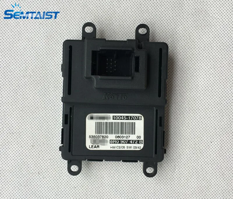 Semtaist Q5 светодиодный блок управления фары OEM светодиодный фары DRL 8R0 907 472 B 8R0907472B 10045-17078 л(б/у