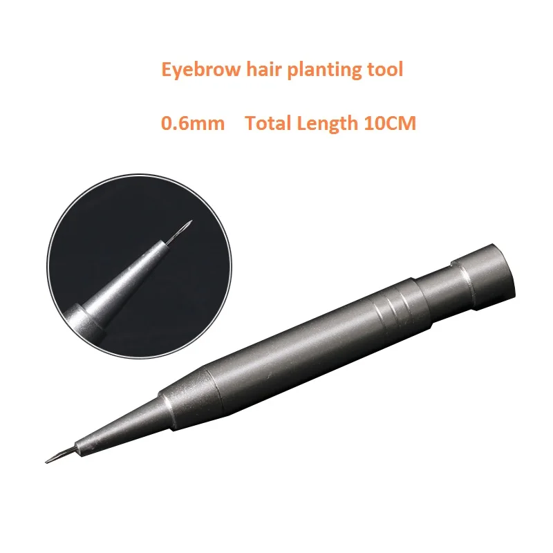 0.6MM Pen Ручная имплантированная ручка для посадки волос бровей - Цвет: 0.6MM Pen