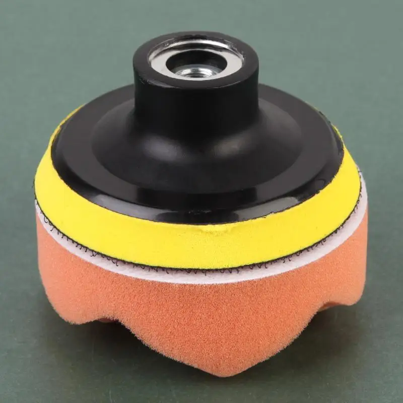 7 шт. 3-дюймовая полировальная Подушка комплект буфера для автомобиля колеса
