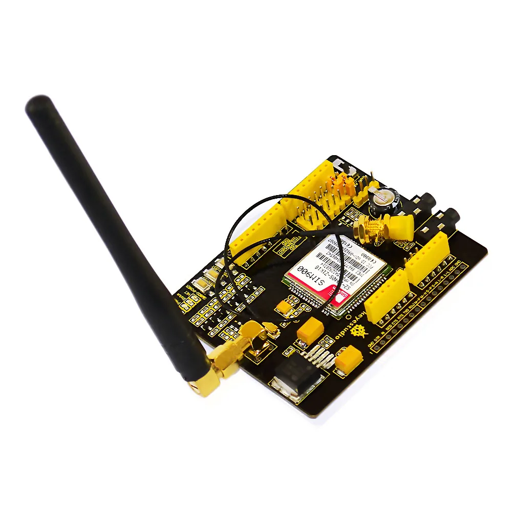 Keyestudio SIM900 GSM модуль GPRS щиты для Arduino UNO и Mega/Леонардо беспроводной с расширением