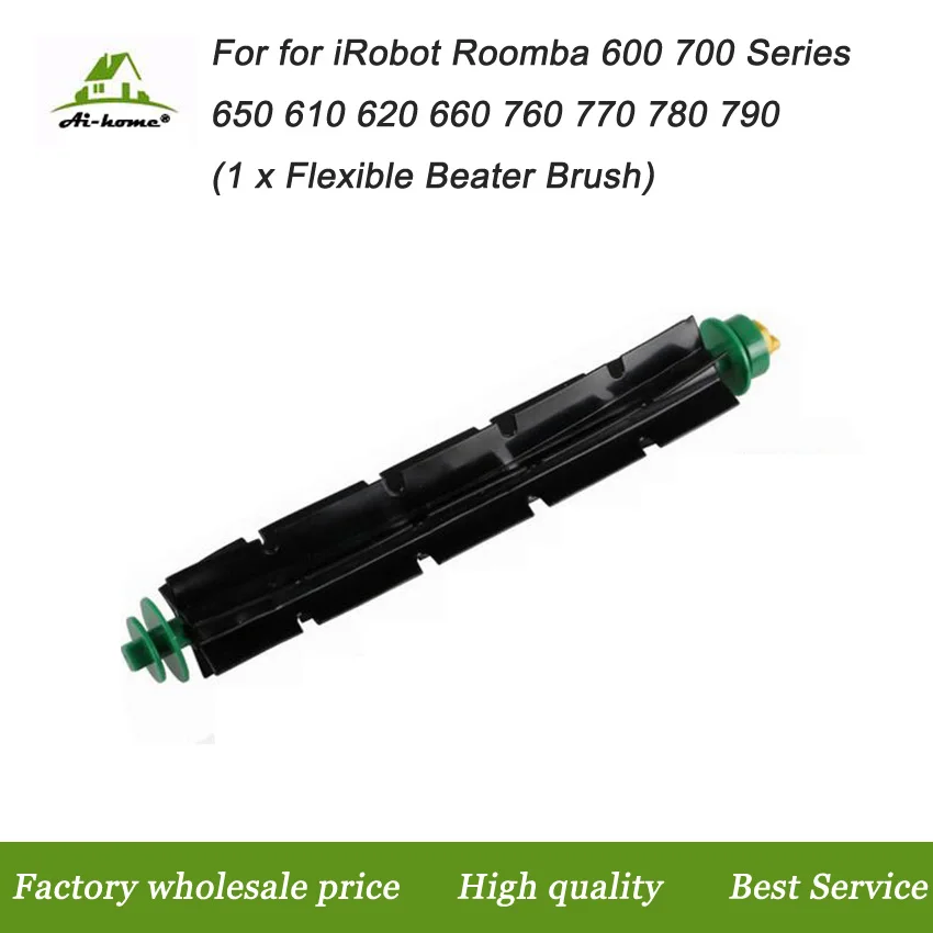 

New High Quality Flexible Beater Brush for iRobot Roomba 500 Series 510 530 535 540 550 560 570 580 Robotic Vacuum Cleaner Parts