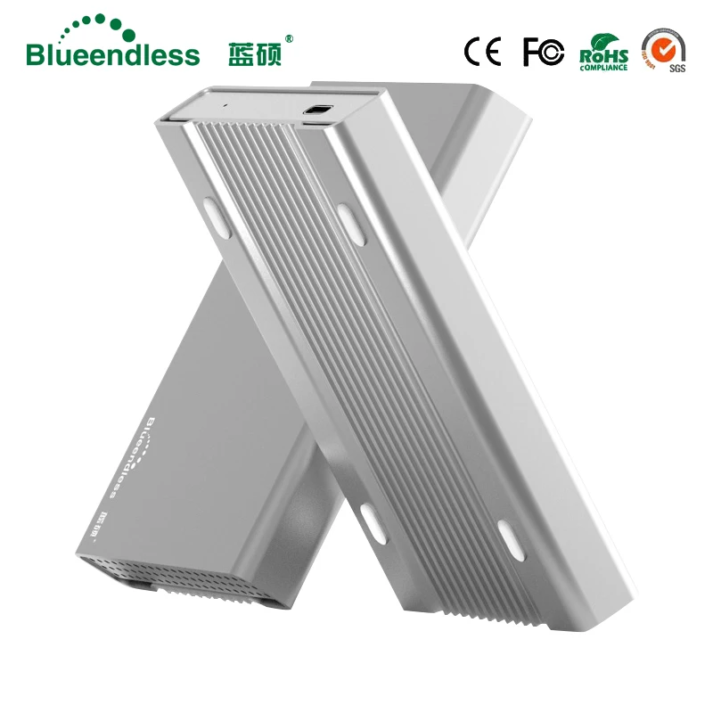 Продукт Алюминиевый 2," hdd корпус Тип C usb 3,1 Sata 1 ТБ портативный внешний жесткий диск для настольного ноутбука blueendless