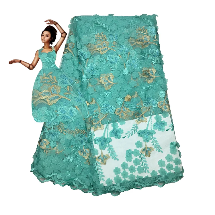 2018 высокое качество в нигерийском стиле французский Африки кружевной ткани для
