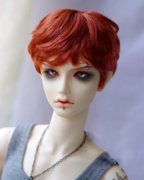 Куклы BJD красные искусственные мохеровые парики редиса для 1/3 1/4 1/6 1/8 DD SD MSD YOSD