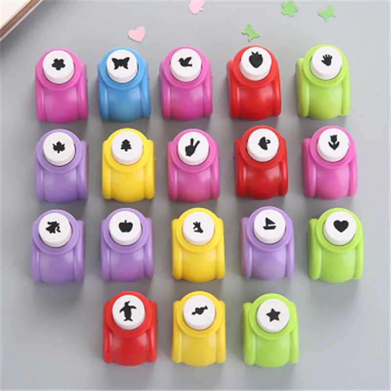 20 видов стилей детские мини игрушки для рисования Детские Дырокол печать