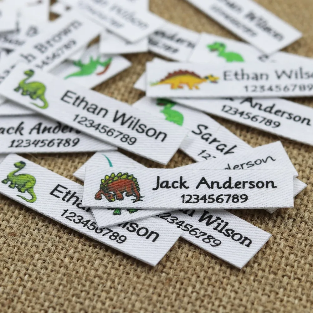 96 шт. Пользовательский логотип этикетки/брендовые этикетки Персонализированные